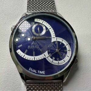 August Steiner Silver Mesh Band